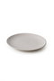 Hermia X00018989 Juego de Platos de Postre de Gres Cerámico, Crema, 21 cm (6 Piezas)